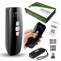 Bezprzewodowy mini czytnik skaner kodów kreskowych 1D 2D QR magazynowy ELECTRONICA 4U