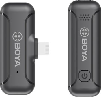 Bezprzewodowy mini mikrofon 2.4GHz dla iOS Boya BY-WM3T2-D1 - BOYA