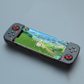 Bezprzewodowy pad do gier kompatybilny z Bluetooth kontroler do gier typu C przenośny joystick gamepady do PS4 IOS Android/przełącznik PC - Bigmoon Entertainment