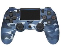 Bezprzewodowy Pad Do Ps4 Pc Doubleshock Niebieski Kamuflaż