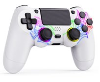 Bezprzewodowy Pad Do Ps4 Pc Doubleshock Pająk Pęknięcie Biały