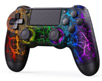 Bezprzewodowy Pad Do Ps4 Pc Doubleshock Wybuchnąć Pęknięcie Czarny