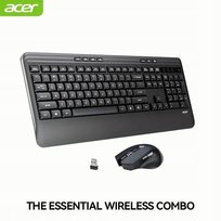 Bezprzewodowy Zestaw ACER Klawiatura OKR257 + Mysz OMR266 Czarny 2,4Ghz