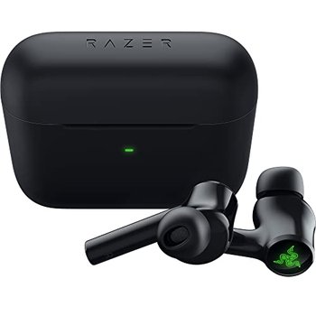 Bezprzewodowy zestaw słuchawkowy do gier Razer Hammerhead Pro HyperSpeed z Razer Chroma RGB (HyperSpeed Wireless, aktywna redukcja szumów, Chroma RGB, Bluetooth 5.3) Czarny - Razer