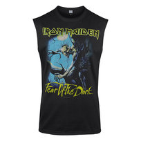 bezrękawnik IRON MAIDEN - FEAR OF THE DARK szary-M Inna marka
