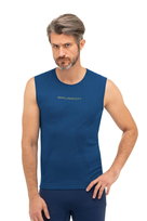 Bezrękawnik termoaktywny męski Brubeck 3D PRO SL10450 ciemnoniebieski - S