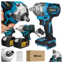 Bezszczotkowy Klucz Udarowy Gisam Akumulatorowy 1/2