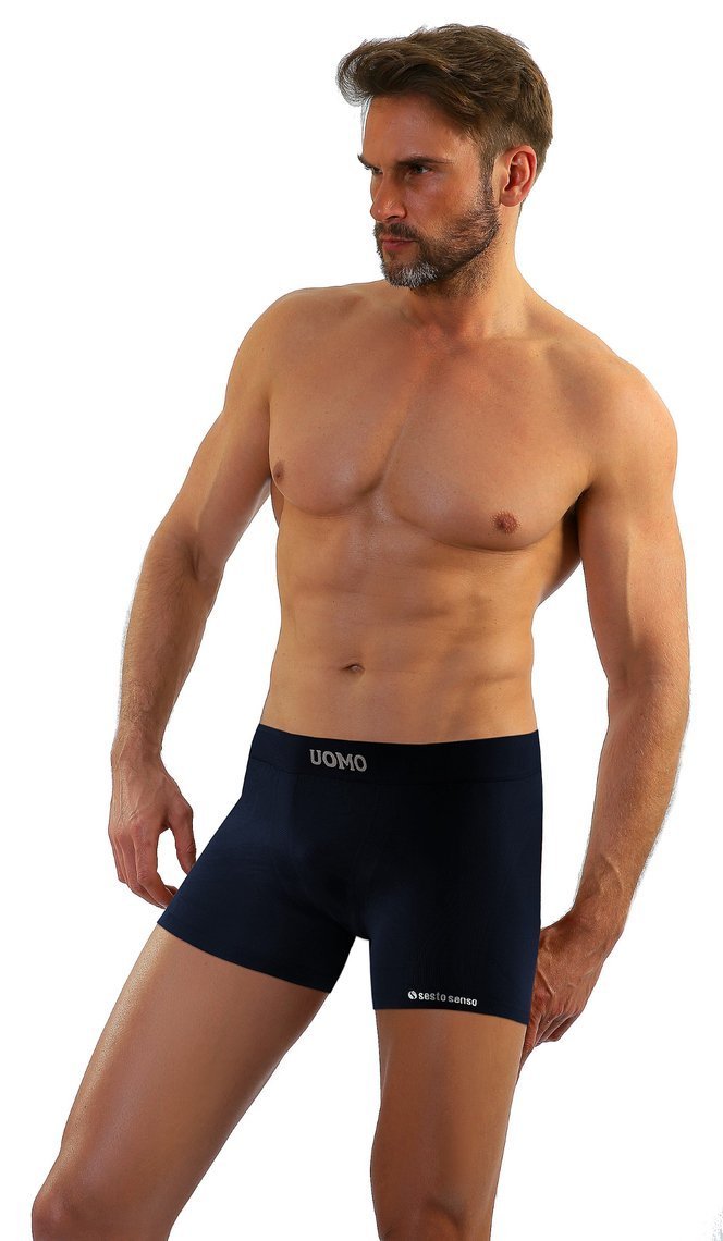 Męskie majtki - bokserki bawełniane, obcisłe, bezszwowe - sklep online   ®