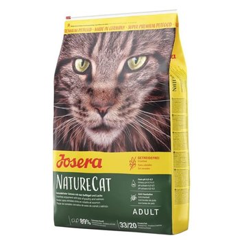 Bezzbożowa karma dla kotów JOSERA NatureCat, 10 kg - Josera