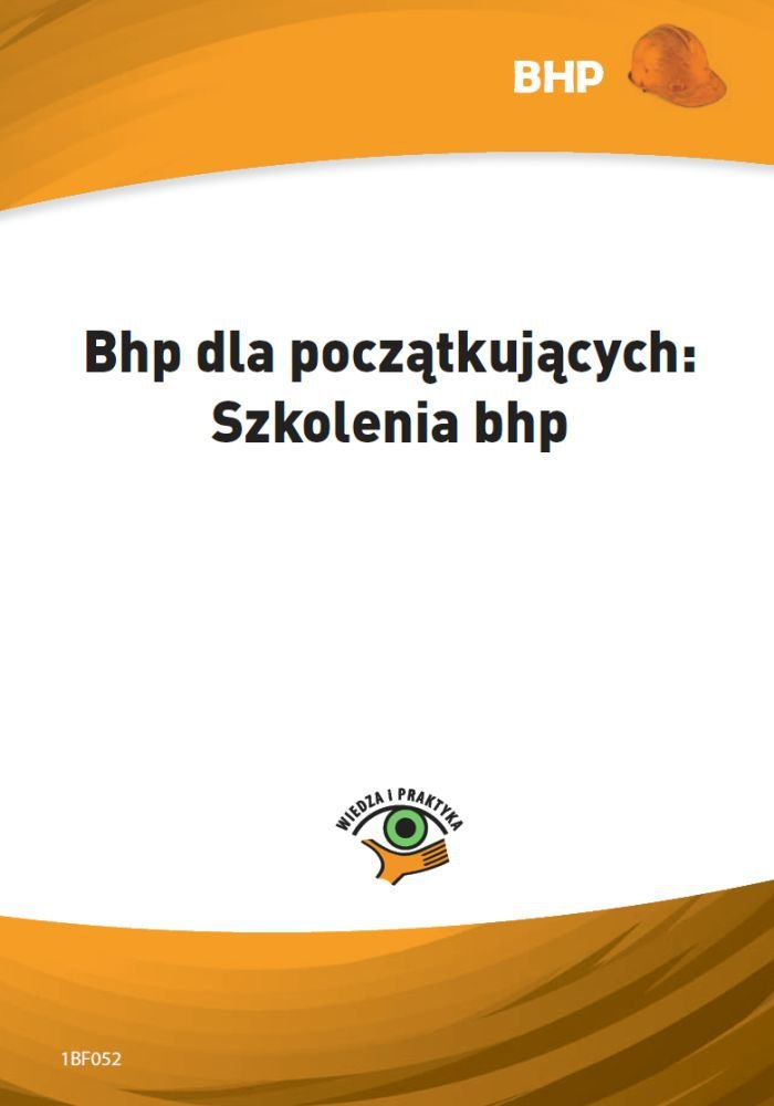 Bhp Dla Początkujących: Szkolenia Bhp - Pióro Jan M. | Ebook Sklep ...