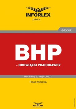 BHP – obowiązki pracodawcy - Opracowanie zbiorowe
