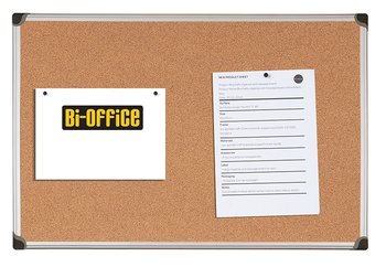 Bi-Office, Tablica korkowa rama aluminiowa, 150x100 cm - Bi-Office