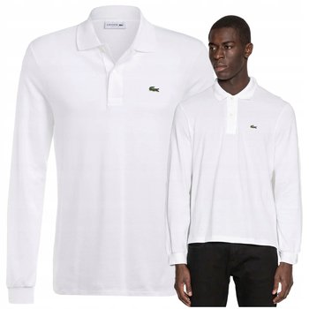 biała koszulka meska regular elegancki longsleeve lacoste PREMIUM biała koszulka meska regular elegancki longsleeve lacoste PREMIUM r.XXL - Lacoste