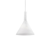 Biała lampa wisząca COCKTAIL SP1 mała (074337) Ideal Lux - żyrandol