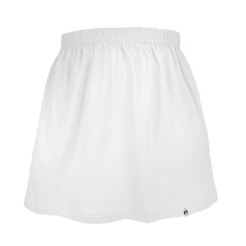 Biała spódniczka dla dziewczynki bawełniana spódnica dziecięca/ dziewczęca gładka 104/110 - Inna marka