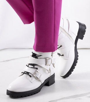 Białe botki Donsa-39 - Inna marka