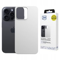 Białe etui z MagSafe na tył Apple iPhone 14 Pro Max - 3mk Hardy MagSilicone 3MK