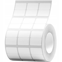 Białe etykiety samoprzylepne naklejki termiczne do Niimbot K3 25x15 5400szt
