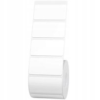 Białe etykiety samoprzylepne naklejki termiczne do Niimbot K3 40x20 1300szt