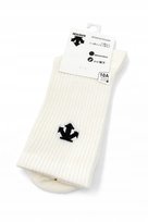 Białe skarpety rozmiar M DESCENTE (10304)
