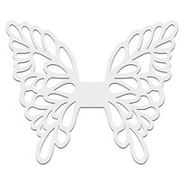 Białe Skrzydła Anioła 10 SZTUK MDF Makrama Rękodzieło Dekoracje Świąteczne