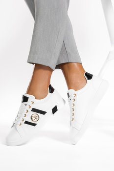 Białe sneakersy damskie buty sportowe sznurowane Casu SJ2385-2-36 - Casu