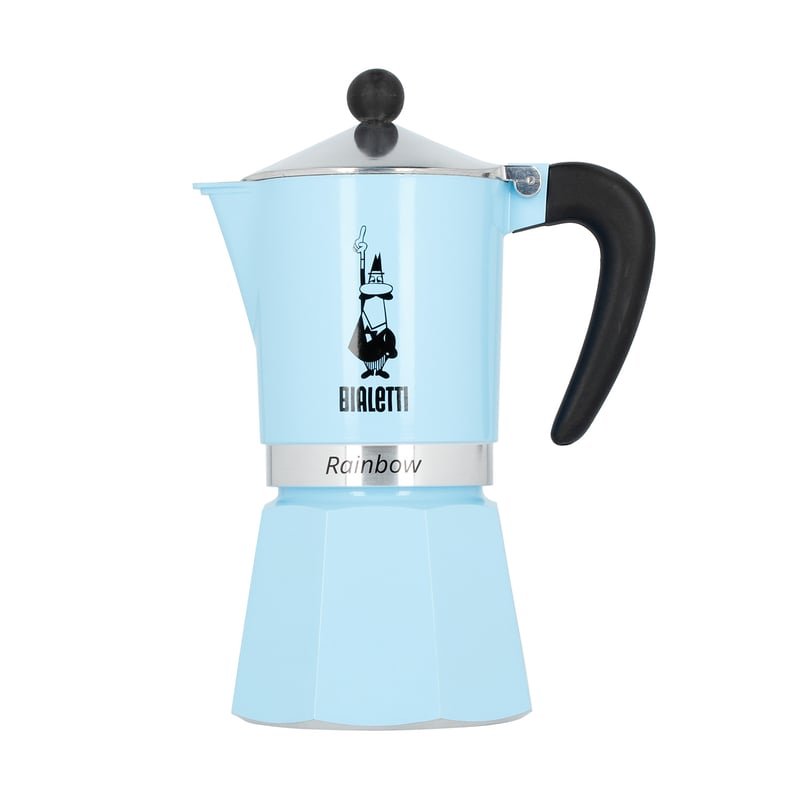 Bialetti Bialetti Kawiarka Rainbow 6Tz Błękitna
