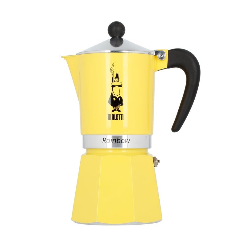 Bialetti Bialetti Kawiarka Rainbow 6Tz Żółta
