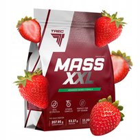Białko Gainer Trec Mass Xxl 3000G Mega Mutant Mass Węglowodany Duży 3Kg Trec