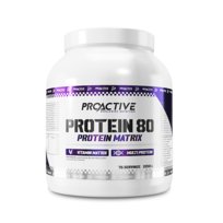Białko Odżywka Białkowa Proactive Protein 80 - 2250G White Chocolate Proactive