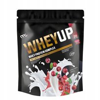 BIAŁKO ODŻYWKA BIAŁKOWA WHEYUP MUSCLE CLINIC 600g SMAK ŻURAWINA