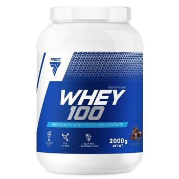 Białko  Trec Whey 100 2000G Podwójna Czekolada Jar - Trec