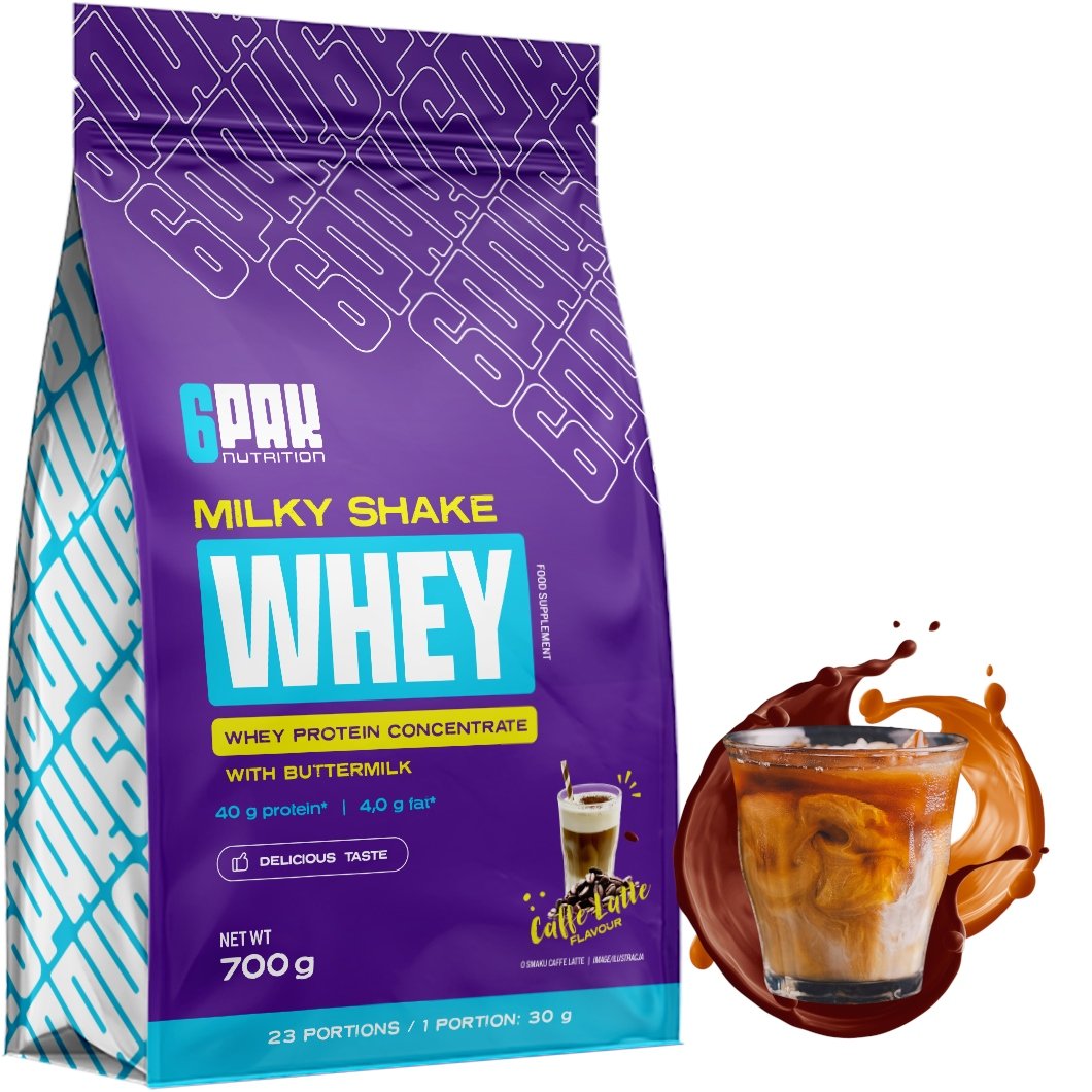 Białko Wpc 80 Kawowe 100% Odżywka Białkowa Milky Shake Whey Proteiny