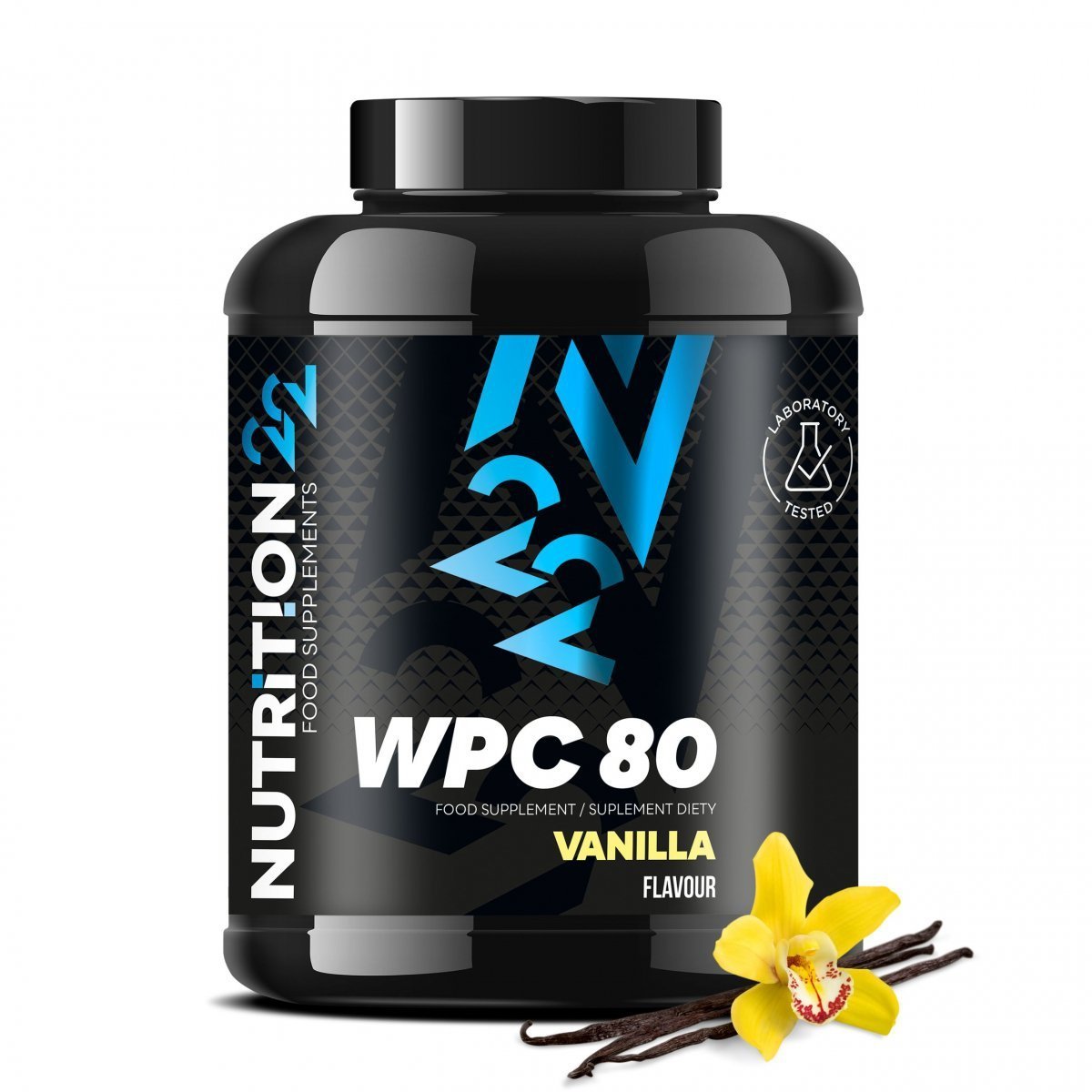 Zdjęcia - Pozostałe suplementy sportowe Białko WPC 80 Nutrition22 2000g Wanilia