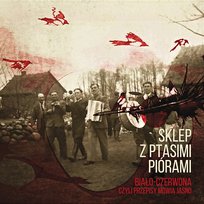 Biało-czerwona Sklep Z Ptasimi Piórami