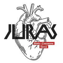 Biało - czerwone serce Juras