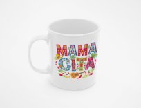 Biały Kubek na Dzień Matki Mamy Mamacita w meksykańskim stylu