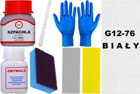 Biały ZESTAW naprawczy do SKÓRY Szpachla Zmywacz REPAIR KIT Renoskór ŻYWICA Inna marka