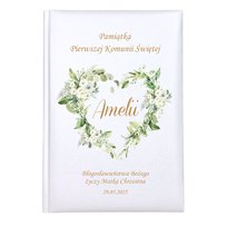 Biblia dla dzieci na Komunię - Pamiątka I Komunii Św. - Twój nadruk na oprawie