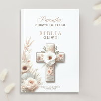 BIBLIA exclusive pamiątka na Chrzest Święty