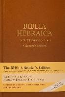 Biblia Hebraica Stuttgartensia. A Reader's Edition - R. Donald ...