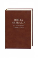 Biblia Hebraica Stuttgartensia Schenker Adrian, R. Donald, Elliger Karl, Avrahami Yael, Rudolph Wilhelm, Athas George