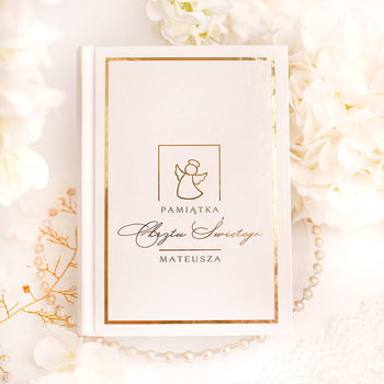 BIBLIA pamiątka Chrztu Świętego Anioł Stróż - Inna marka