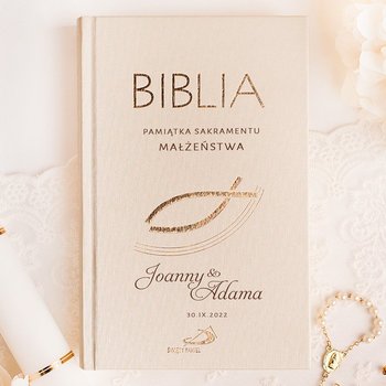 BIBLIA Prezent Na Pamiątkę Sakramentu Małżeństwa - SwistakPakuje.pl