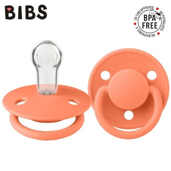 Bibs De Lux Papaya Smoczek Uspokajający Silikonowy One Size - Bibs