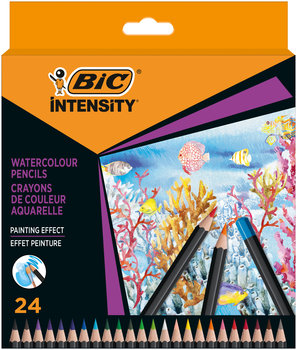 Bic, Bic Intensity Premium, Kredki Ołówkowe, 24 Kolory - BIC