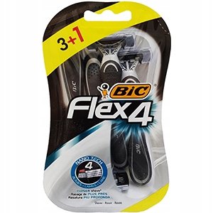 Bic, Flex 4 Maszynki Do Golenia, 4 Sztuki - BiC