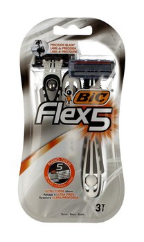 Bic, Flex 5, maszynka do golenia, 3 szt. - BiC