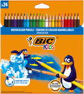 Bic, Kredki akwarelowe, 24 kolory&nbsp;-&nbsp;BIC