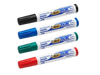 BIC, marker do tablic suchościeralny Velleda Ecolutions 1701, niebieski - BIC